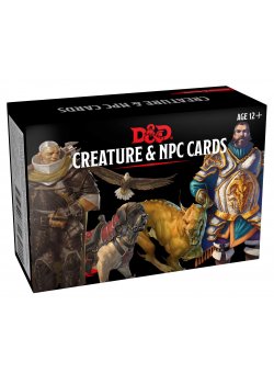 Dungeons & Dragons Monster Cards: Creatures & NPC
